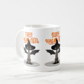 Mug Joyeux Halloween. (Devant gauche)