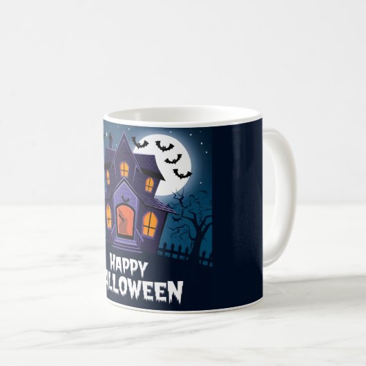 Mug Joyeux Halloween (Devant droit)