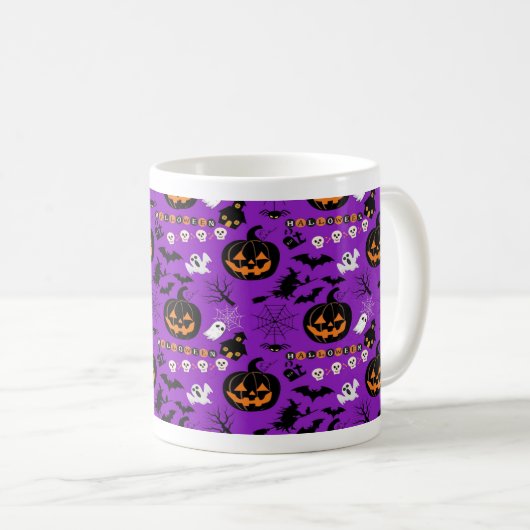 Mug Joyeux Halloween (Devant droit)