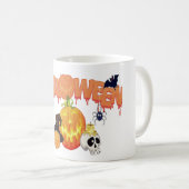 Mug Joyeux Halloween (Devant droit)