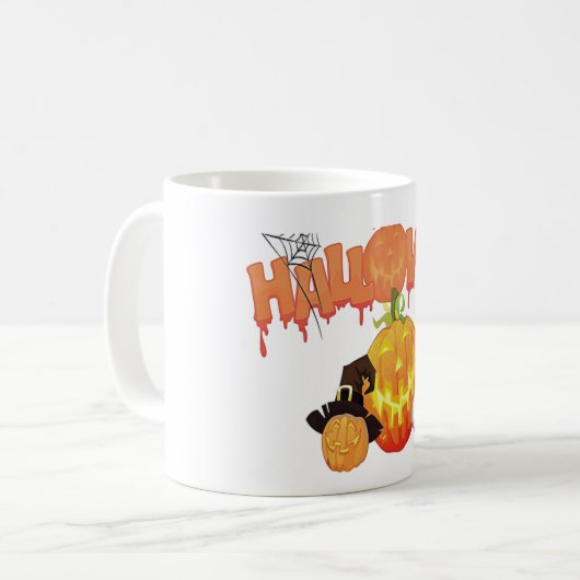 Mug Joyeux Halloween (Devant gauche)