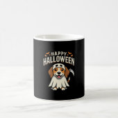Mug Joyeux Halloween Beagle Chien Design_1 (Centre)