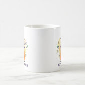 Mug Joyeux Halloween - Chat noir sorcier (Centre)