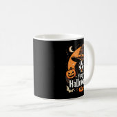 Mug Joyeux Halloween Chien Manches Longues (Devant droit)