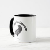 Mug Joyeux Halloween Corneille Noire Bird Halloween (Devant gauche)