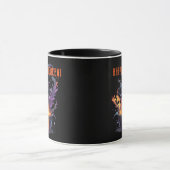 Mug Joyeux Halloween ! Crâne des sorcières (Centre)