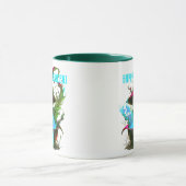 Mug Joyeux Halloween ! Crâne des sorcières (Centre)