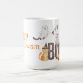 Mug Joyeux Halloween | CUTE CUTE KITTENS & BOO (Centre)