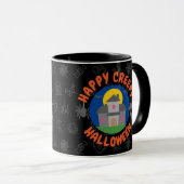 Mug Joyeux Halloween déplaisant - Enfants (Devant droit)
