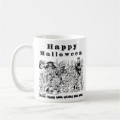 Mug Joyeux Halloween Drôle Épouvantable Effrayant Surn (Gauche)