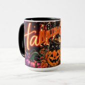 Mug Joyeux Halloween et BOU (Devant gauche)