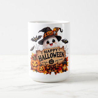Mug Joyeux Halloween Fantôme Pas de Farces Rien que de