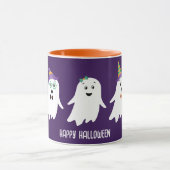 Mug Joyeux Halloween Fantômes Trick Ou Treat (Centre)