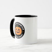 Mug Joyeux Halloween Jack O Lantern Friandise ou Farce (Devant gauche)