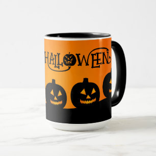 Mug Joyeux Halloween Jack-O-Lanterns