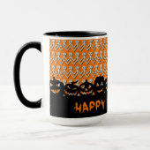 Mug Joyeux Halloween Jack-O-Lanterns (Gauche)