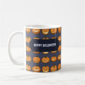 Mug Joyeux Halloween ! Motif Citrouille Jack-o'-lanter (Gauche)