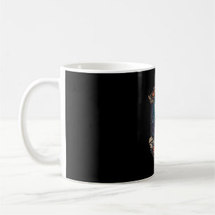 Mug Joyeux Halloween Sorcière Château Crânes Gras Boir