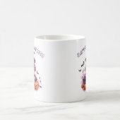Mug Joyeux Halloween Sorcière Violette Citrouilles & C (Centre)