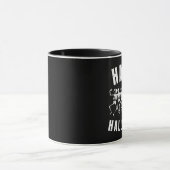 MUG JOYEUX HALLOWEEN SQUELETTES DANSEURS (Centre)