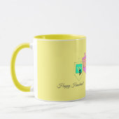 Mug Joyeux Hanouka Anglais Hébreu (Gauche)