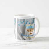 Mug Joyeux Hanukka (Devant droit)