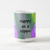 Mug Joyeux hippo - Hippopotame violet (Centre)