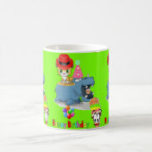 Mug Joyeux hippopotame d'anniversaire (Centre)