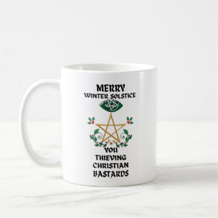 Mug Joyeux hiver Solstice vous volez Christian