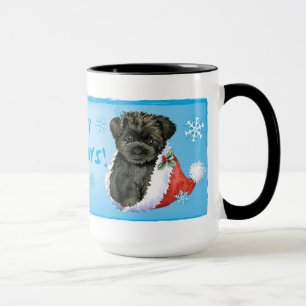 Mug Joyeux Howliday Affenpinscher