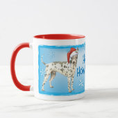 Mug Joyeux Howlidays American Hairless Terrier (Gauche)