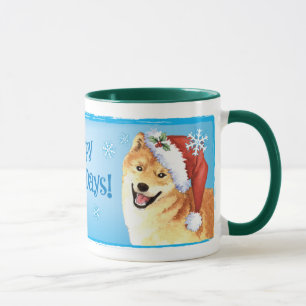 Mug Joyeux Howlidays Shiba Inu
