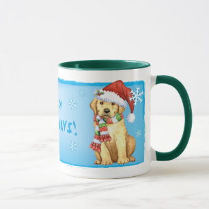 Mug Joyeux Howlidays Yellow Lab