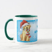 Mug Joyeux Howlidays Yellow Lab (Gauche)