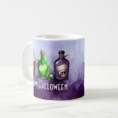 Mug Joyeux Jar d'apothecaire d'Halloween (Devant gauche)