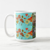 Mug Joyeux Jardin d'anniversaire Orange Poppy Womans N (Gauche)