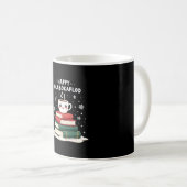 Mug Joyeux Jolabokaflod Famille Célébration Cadeau (Devant droit)
