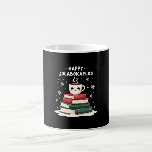 Mug Joyeux Jolabokaflod Famille Célébration Cadeau (Centre)