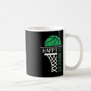 Mug Joyeux joueur de basket-ball Shamrock Jour de la S