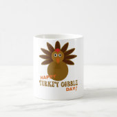 Mug Joyeux Jour de la grogne turque Thanksgiving (Centre)