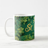 Mug Joyeux jour de la Saint-Patrick, motif de trèfle (Gauche)