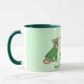 Mug Joyeux Jour de la Saint Patrick Pit Bull Dogs (Gauche)