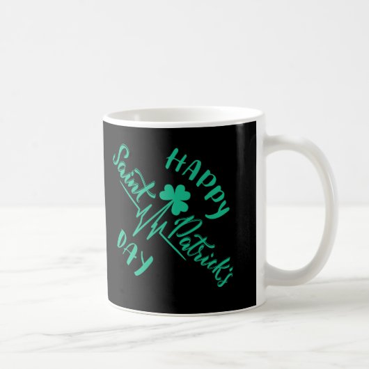 Mug Joyeux Jour de la Saint Patrick Shamrock d'impulsi (Droite)