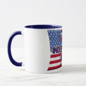 Mug Joyeux Jour de l'Indépendance (Gauche)