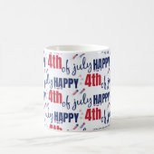 Mug Joyeux Jour de l'Indépendance 4 juillet (Centre)