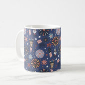 Mug Joyeux Jour de l'Indépendance & 4 juillet Cadeau (Devant gauche)