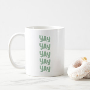 Mug Joyeux Jour de mariage moderne