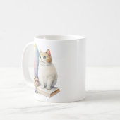 Mug Joyeux Jour de Pâques, Chat de Pâques (Devant gauche)