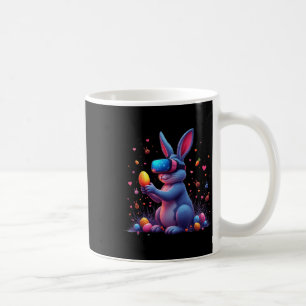Mug Joyeux Jour de Pâques Jeu Vidéo Oeuf Lapin Funny V