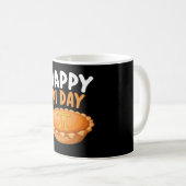Mug Joyeux jour de Pi tarte mathématiques Math arc-en- (Devant droit)